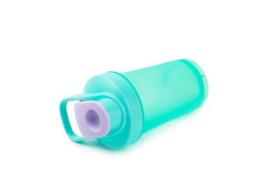 Protein tozu. Protein karışımı. Protein karışımı. Protein karışımı. Beyaz zemin üzerinde izole edilmiş protein karışımı.