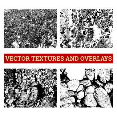 Soyut yarı ton vektör illüstrasyon. Arka plan ve tasarım için grunge dokular ve kaplamalar.
