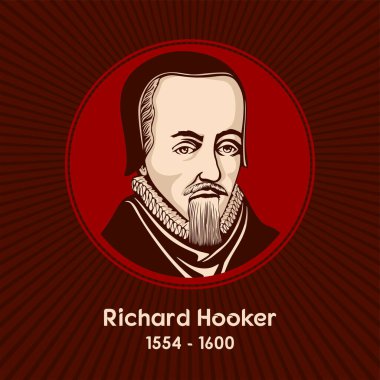 Richard Hooker (1554 - 1600) İngiliz din adamı ve din bilimci..
