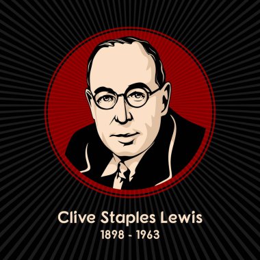 Clive Staples Lewis (1898 - 1963) was a British writer and lay theologian. clipart