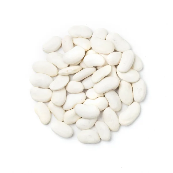 White Beans Isolated White Background — Stock Photo, Image