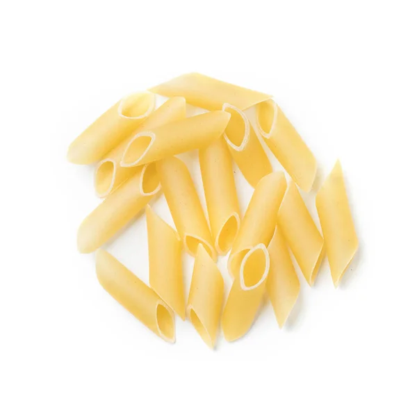 Pasta Isolata Fondo Bianco — Foto Stock