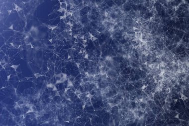 Arka plan ve geometrik iletişim teknolojisi kompozisyon pleksus üzerinde temel. Bu koleksiyonundan farklı renk versiyonlarının şeffaflık ile animasyon klipten kullanımı farklı yöntemleri şaşırtıcı yeni kompozisyonlar oluşturur.