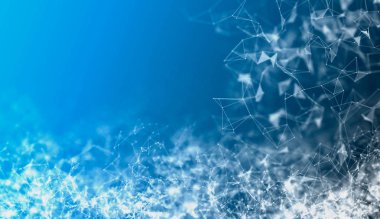 Arka plan ve geometrik iletişim teknolojisi kompozisyon pleksus üzerinde temel. Bu koleksiyonundan farklı renk versiyonlarının şeffaflık ile animasyon klipten kullanımı farklı yöntemleri şaşırtıcı yeni kompozisyonlar oluşturur.