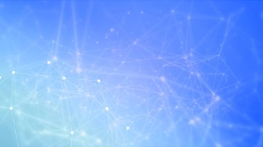 Arka plan ve geometrik iletişim teknolojisi kompozisyon pleksus üzerinde temel. Bu koleksiyonundan farklı renk versiyonlarının şeffaflık ile animasyon klipten kullanımı farklı yöntemleri şaşırtıcı yeni kompozisyonlar oluşturur.