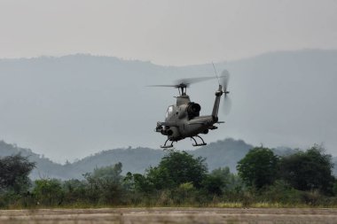 24 Mart 2018 Amphoe Lom Sak, Tayland; Özel eğitim operasyondaki Tay askeri zaman ortacı