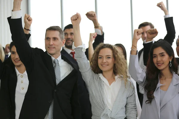 Grupo Pessoas Seminário Treinamento Eventos Corporativos Negócios Sucesso Parabéns Organização — Fotografia de Stock