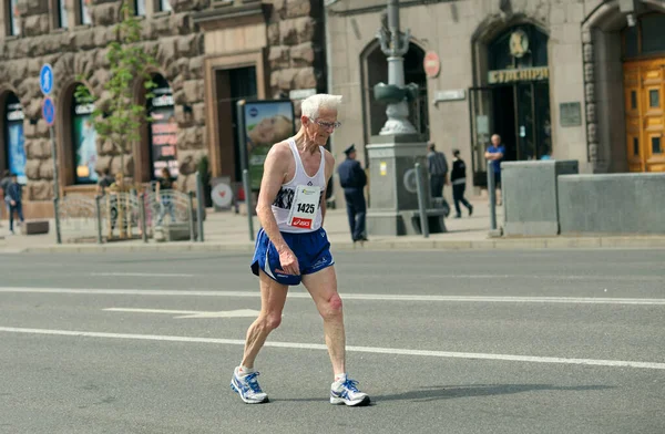 Esboço Colorido De Uma Garota De Corrida De Rua Imagem de Stock