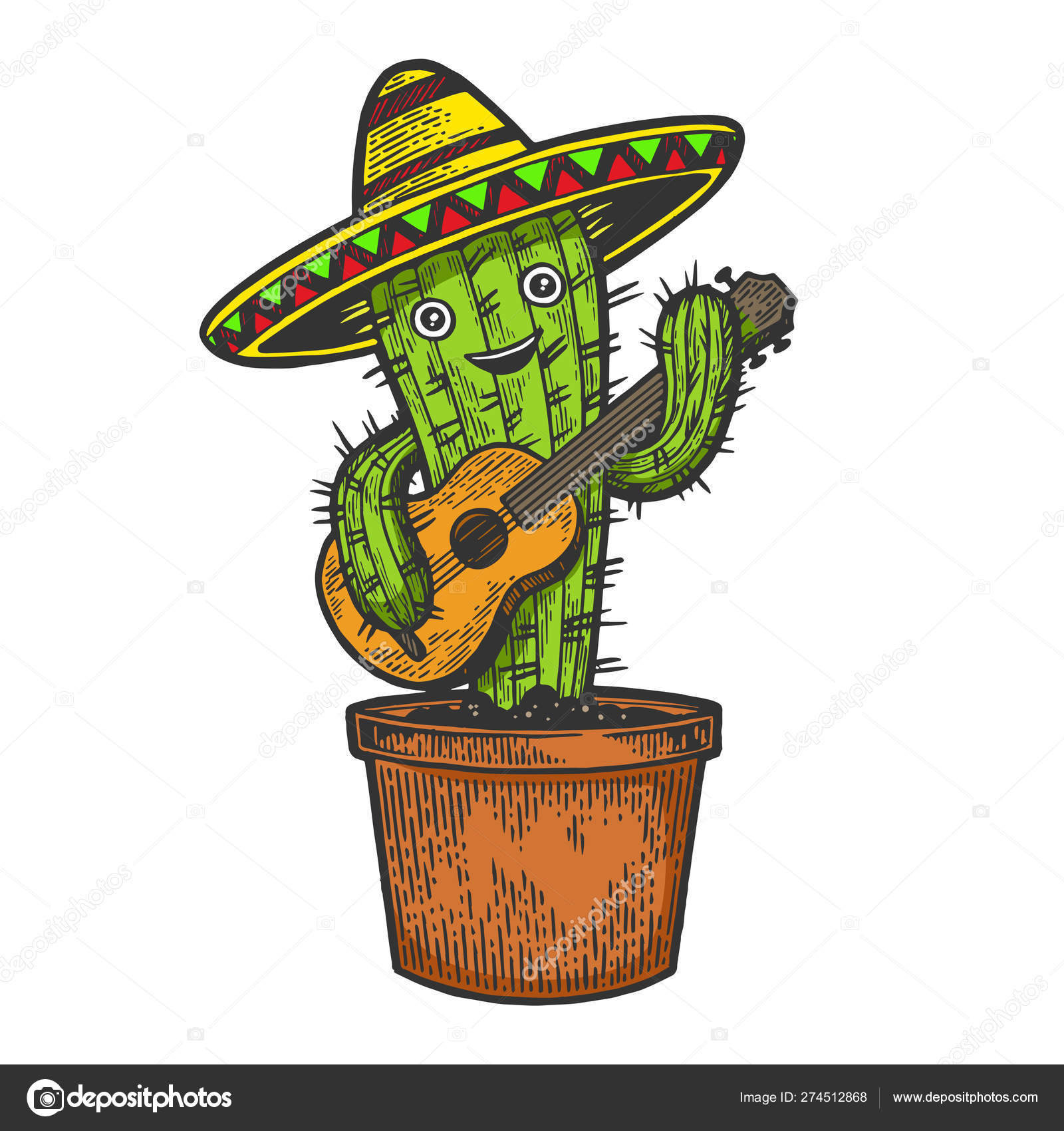 Personaje de dibujos animados de cactus mexicanos imágenes de stock de arte vectorial | Depositphotos Personaje de dibujos animados de cactus mexicanos imágenes de stock de arte vectorial | Depositphotos