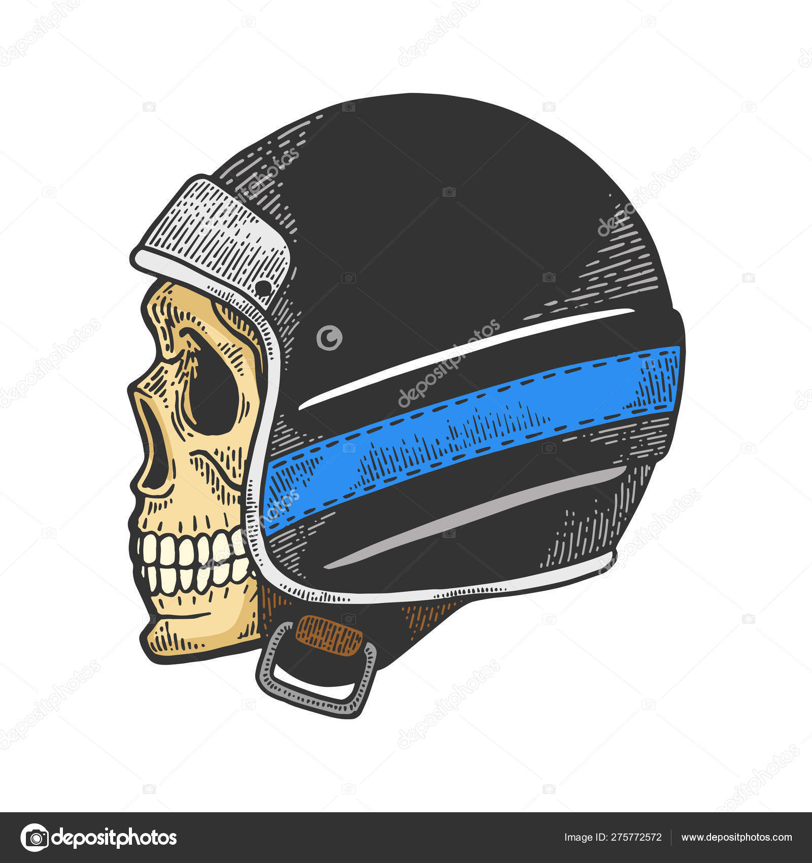 Motorcycle Helmet Vector & Photo (Free Trial) | Bigstock