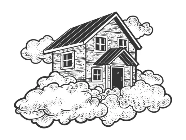The flying house Vector Art Stock Images | Depositphotos The flying house Vector Art Stock Images | Depositphotos