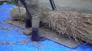 Kesme makinesiyle sabitleme