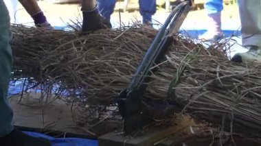 Kesme makinesiyle sabitleme