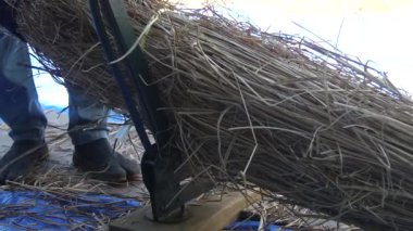 Kesme makinesiyle sabitleme