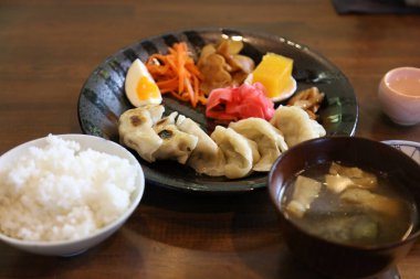 Gyoza yemek resmini ayarla