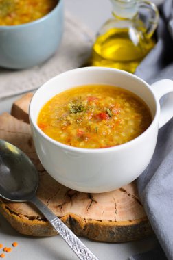 Mercimek Bulgur çorbası, Comfort Gıda, Türk mutfağı, vejeteryan yemek