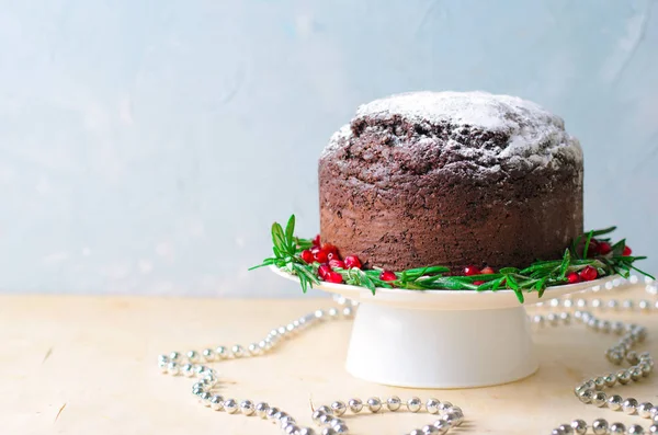 로즈마리 베이커리 크리스마스 케이크 — 스톡 사진