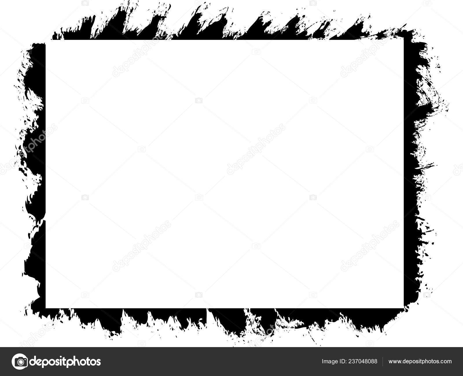 Vector Grunge Frame Clean Picture Place Sprinkled Edges Stock Vector Grunge Frame Clean Picture Place Sprinkled Edges Stock