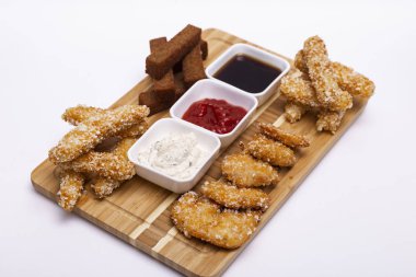 Aperatifler bira için bir dizi