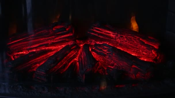 Feu Dans Cheminée — Video