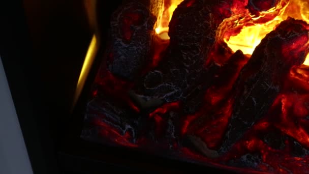 Feuer Kamin — Stockvideo