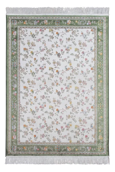 Beyaz arkaplanda izole halı