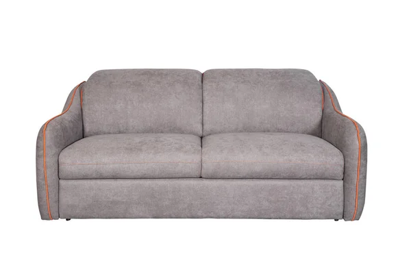 Isolated Contemporary Beige Sofa — Stock Photo, Image
