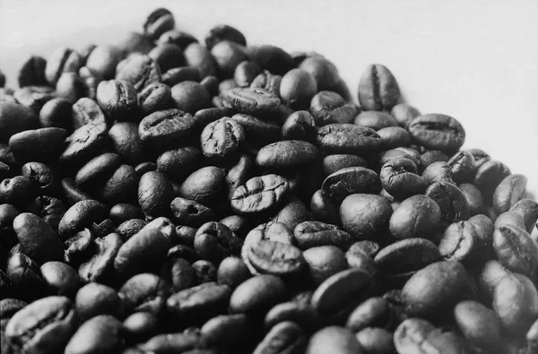 Photo Film 135 Black White Coffee Roasted Vintage Look Background — Stock Photo, Image