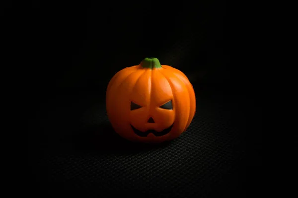 Halloween Zucca Jack Nero Vacanza Sfondo Immagine — Foto Stock