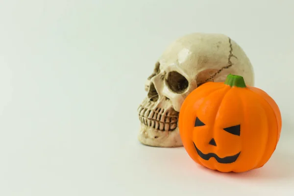 Halloween Vit Bakgrundsbild — Stockfoto