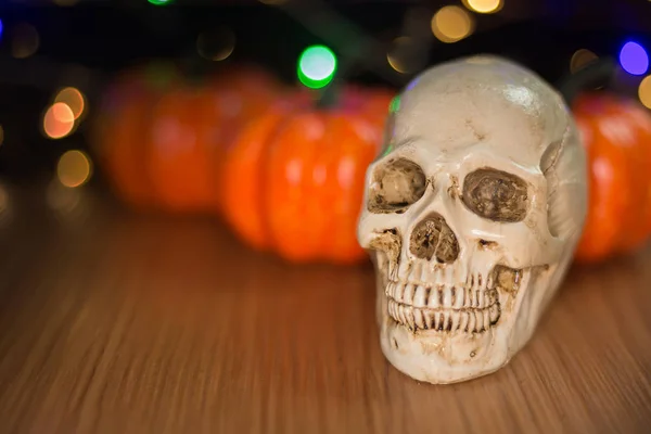 Halloween Natt Ljus Bakgrundsbild — Stockfoto