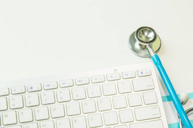 Tıbbi sağlık aygıtı kapatmak görüntü arka plan