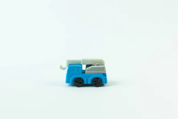 Construction Toy Car White Background Image — Stock Photo, Image