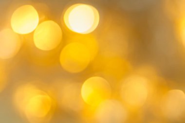 Altın bokeh soyut resmin arka planı için.
