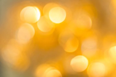 Altın bokeh soyut resmin arka planı için.