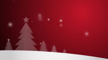 CG Noel kar kutlamaları görüntüleri arka plan zaman.