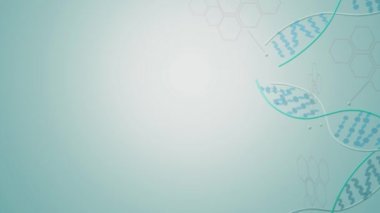 Bilim içeriği için 3d Dna görüntüleri.