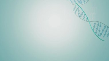 Bilim içeriği için 3d Dna görüntüleri.