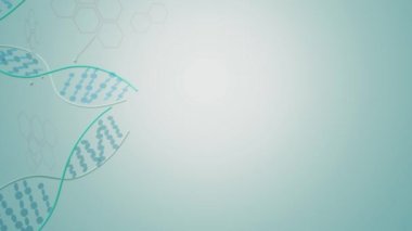 Bilim içeriği için 3d Dna görüntüleri.