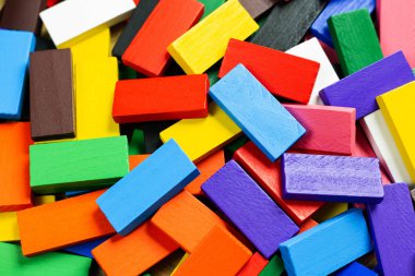 Domino renk yakın çekim görüntü arka planı için.