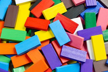 Domino renk yakın çekim görüntü arka planı için.