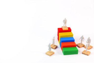 Domino renk görüntü beyaz arka plan üzerinde kapat.