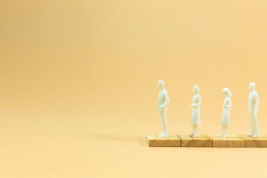  iş içeriği için turuncu pastel beyaz şekil minyatür.