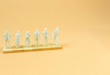  iş içeriği için turuncu pastel beyaz şekil minyatür.