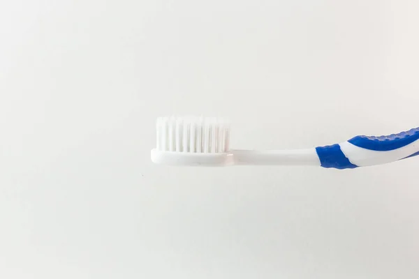 A Toothbrush on white background close up image. — Stock Photo, Image