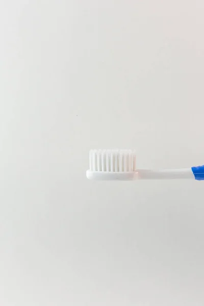 A Toothbrush on white background close up image. — Stock Photo, Image