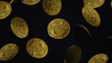 İş içeriği için cryptocurrency Bitcoin 3D Rendering.