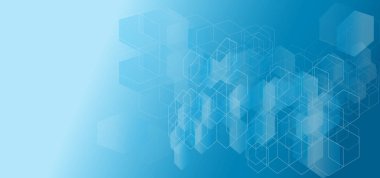 Arka plan içeriği için soyut mavi grafik.