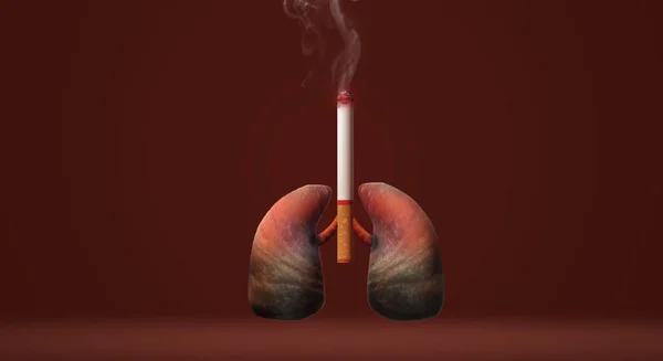 El mundo de la representación 3d sin fondo de imagen del día del tabaco . —  Fotos de Stock