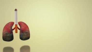 3d render dünya hiçbir tütün günü görüntü arka plan.
